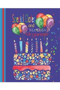 Special Dates And Birthday Organizer