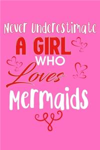 Never Underestimate A Girl Who Loves Mermaids