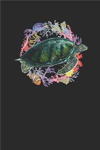 Turtle With Corals