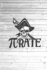 π rate pirate Pi Funny Math Journal