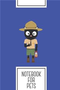 Notebook for Pets