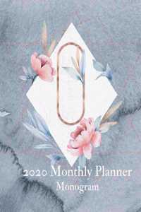 2020 Monthly Planner Monogram