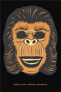 Gorilla Ape Journal Notebook