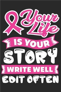 Your life is your story write well edit often