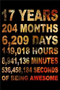 17 Years Of Being Awesome