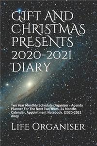 GIFT AND CHRISTMAS PRESENTS 2020-2021 Diary