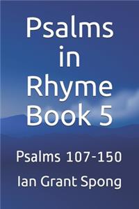 Psalms in Rhyme Book 5