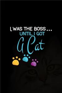 I Was the Boss... Until I got A Cat