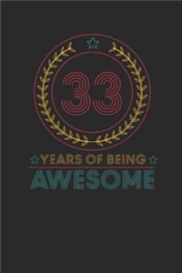 33 Years Of Being Awesome