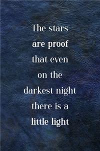 The Stars Are Proof That Even On The Darkest Night There Is A Little Light