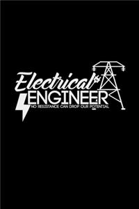 Electrical engineer: 6x9 ENGINEER - blank with numbers paper - notebook - notes