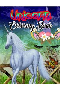 Unicorn Coloring Book