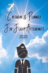 Calendar & Planner for Flight Attendants 2020