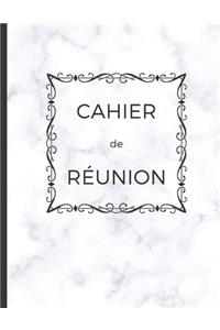 Cahier de réunion