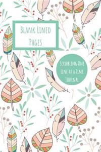 Blank Lined Pages