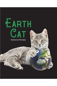 Earth Cat - Composition Notebook
