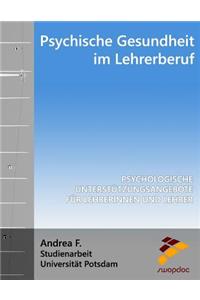 Psychische Gesundheit Im Lehrerberuf