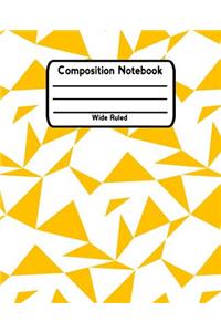 Composition Notebook Wide Ruled