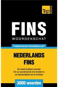 Thematische woordenschat Nederlands-Fins - 3000 woorden