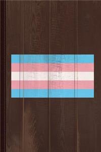 Transgender Pride Flag Journal Notebook