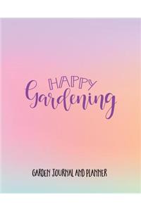 Garden Journal And Planner