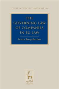 Governing Law of Companies in Eu Law