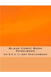 Blank Comic Book Panelbook