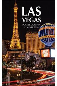 Las Vegas Pocket Monthly Planner 2018