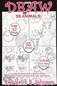 How To Draw 55 Animals