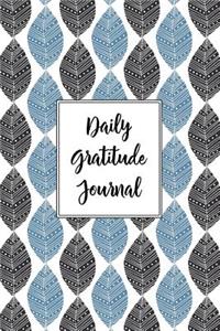 Gratitude Journal Abstract Leaves Pattern 3
