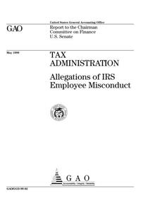 Tax Administration: Allegations of IRS Employee Misconduct