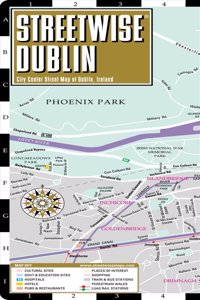 Streetwise Dublin Map - Laminated City Center Street Map of Dublin, Ireland