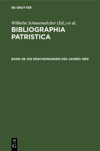 Die Erscheinungen Des Jahres 1983