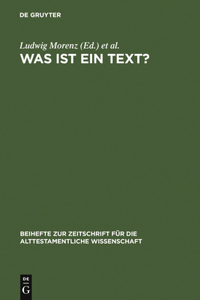 Was ist ein Text?