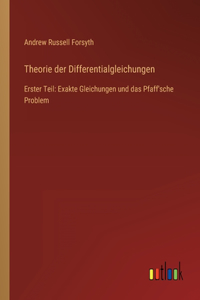 Theorie der Differentialgleichungen