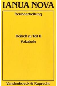 Ianua Nova Vokabelheft Zu T. 2: Beiheft Zu Teil II: Vokabeln
