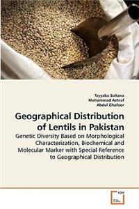 Geographical distribution of lentils in Pakistan