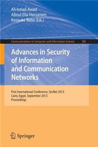 Advances in Security of Information and Communication Networks