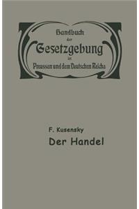 Handel Und Gewerbe: Der Handel