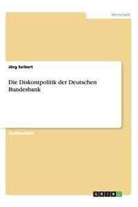 Diskontpolitik der Deutschen Bundesbank