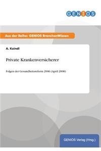 Private Krankenversicherer