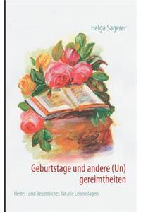 Geburtstage und andere (Un)gereimtheiten