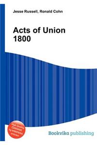Acts of Union 1800