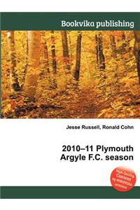 2010-11 Plymouth Argyle F.C. Season