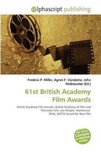 61st British Academy Film Awards