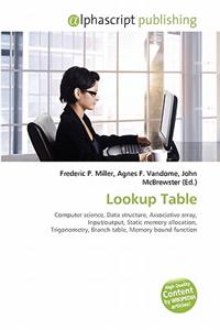 Lookup Table