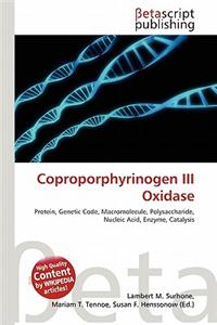 Coproporphyrinogen III Oxidase