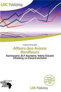 Affaire Des Avions Renifleurs