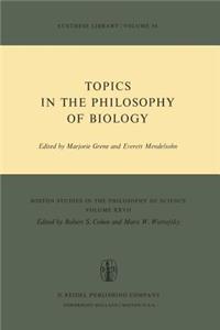 Topics in the Philosophy of Biology