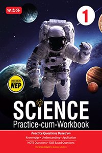 MTG Science Practice-cum-Workbook Class 1 - Practice Questions Based on Knowledge & Understanding, Olympiad Books - 2022